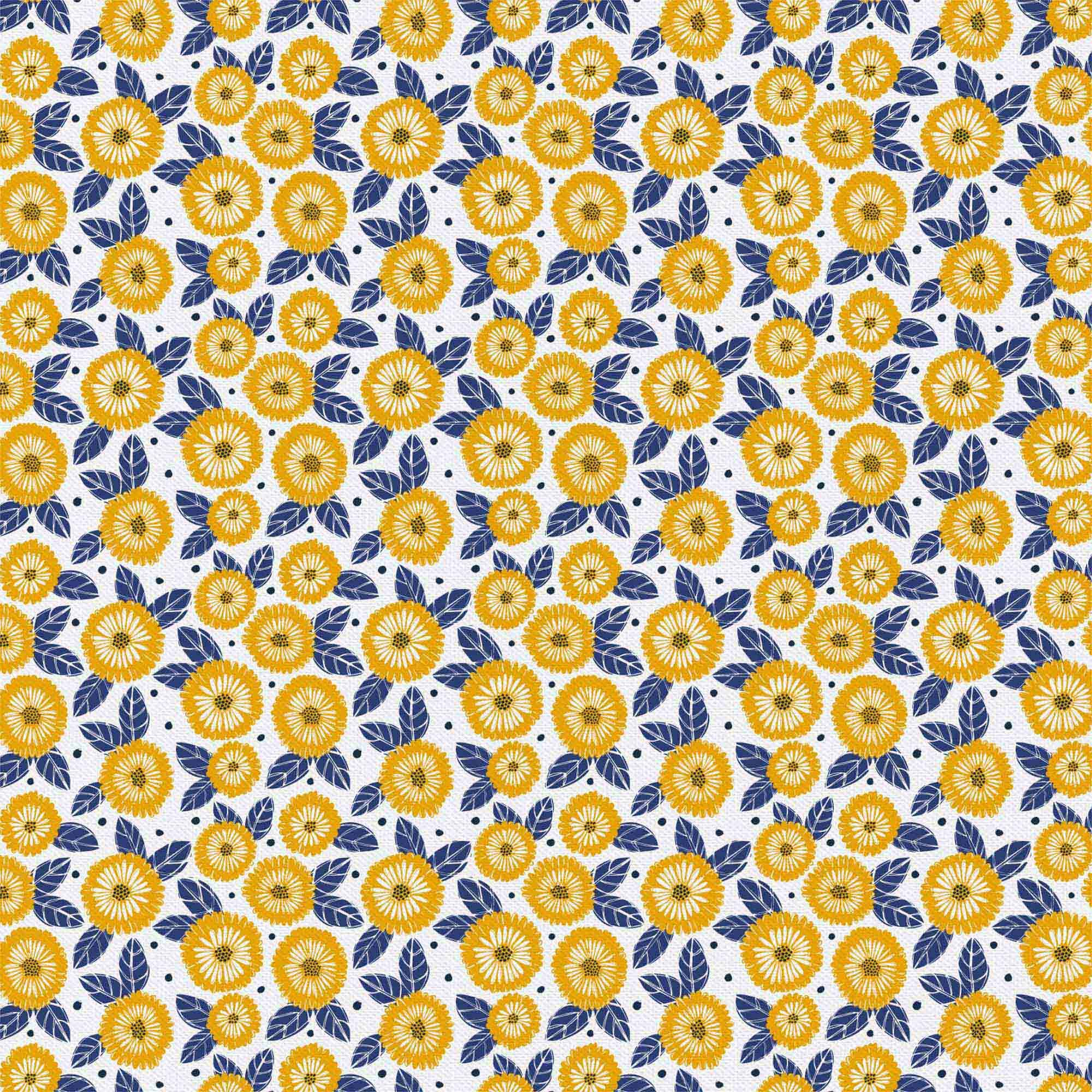 Emma & Mila® La Dolce Vita Collection Marigold Precut Cotton Fabric, 4ct.